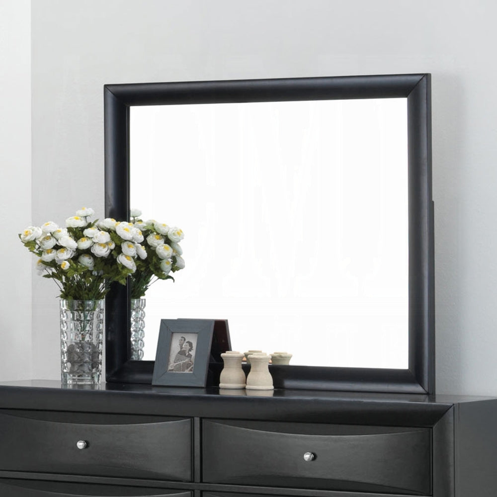 ACME Ireland Collection 5-Piece Bedroom Set, Bed Frame, Chest, Dresser, Nightstand and Mirror