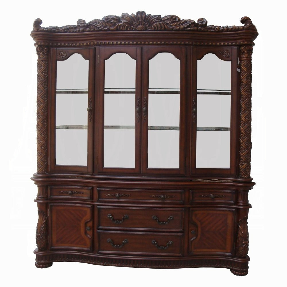 ACME Vendome Buffet & Hutch Cherry 60006
