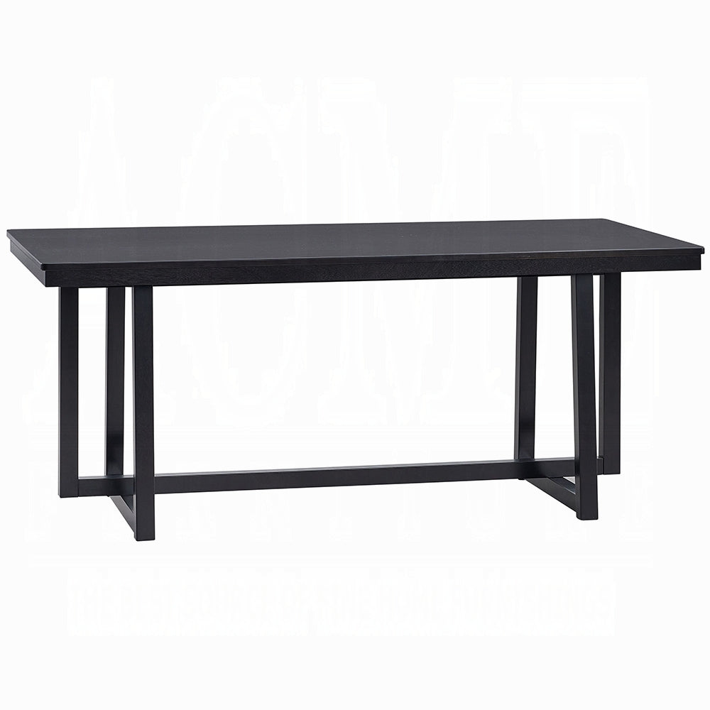 ACME Kini 7-Piece Modern Dining Table Set