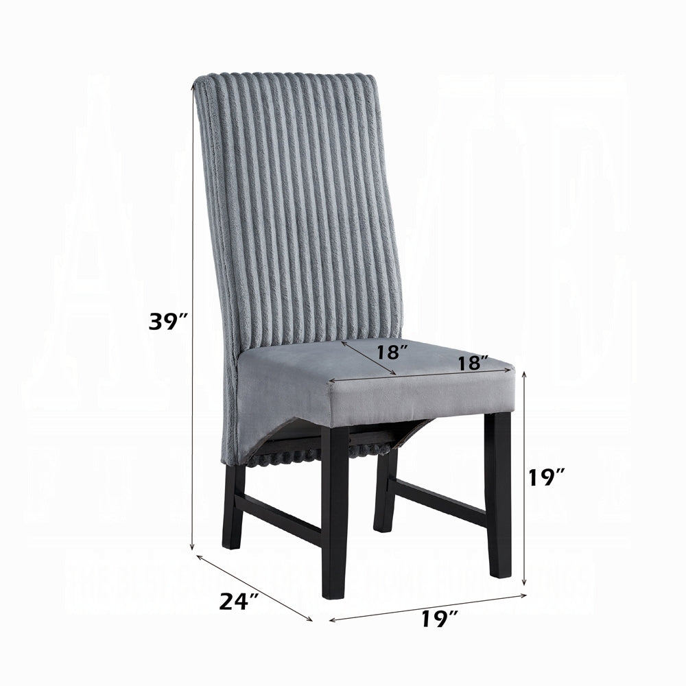 ACME Kini 7-Piece Modern Dining Table Set