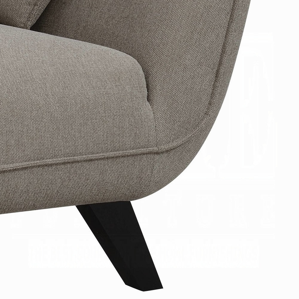 ACME Nayeli Collection 3-Piece Living Room Set Include Sofa, Loveseat and Chair, Brown Linen
