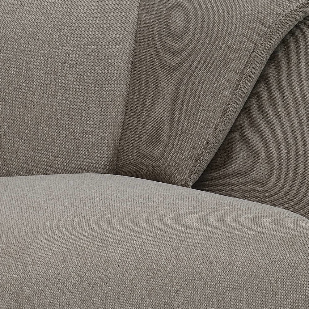 ACME Nayeli Collection 3-Piece Living Room Set Include Sofa, Loveseat and Chair, Brown Linen