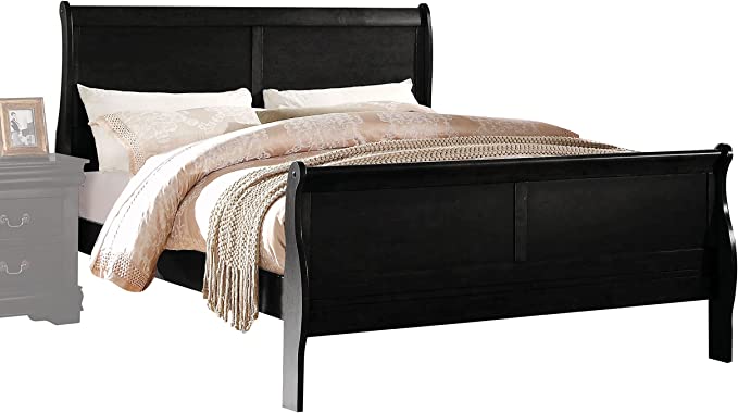 Acme 6-Piece Bedroom Set Bed, Dress, Chest, Mirror and 2 Nightstand