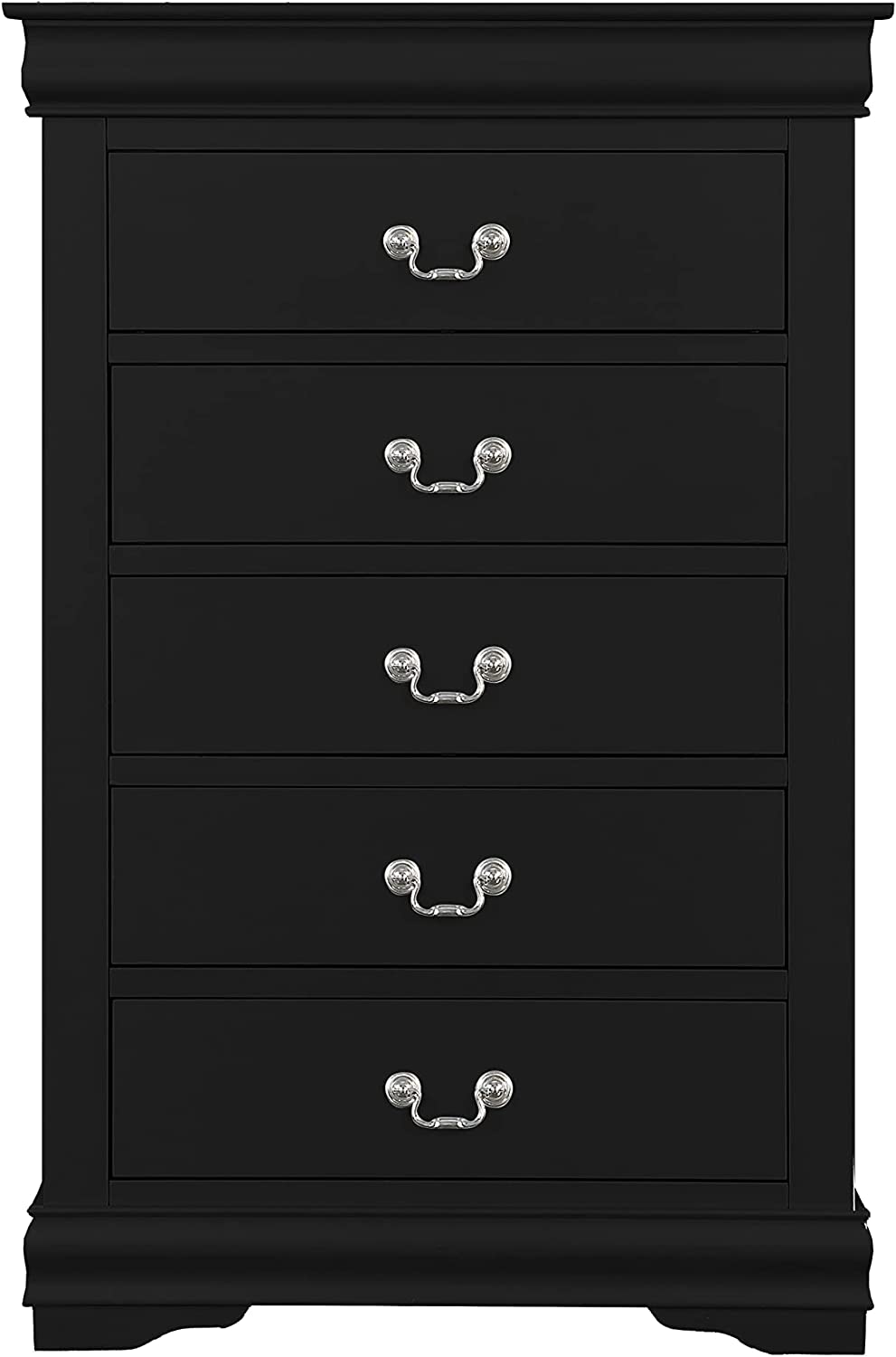 Acme 6-Piece Bedroom Set Bed, Dress, Chest, Mirror and 2 Nightstand