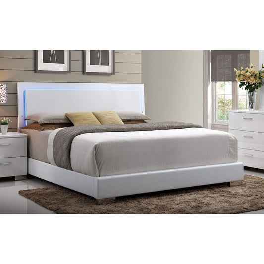 ACME Lorimar 5-Piece Bedroom Set Includes Panel Bed, Dresser, 2 Nightstands and Mirror, Boxspring Required