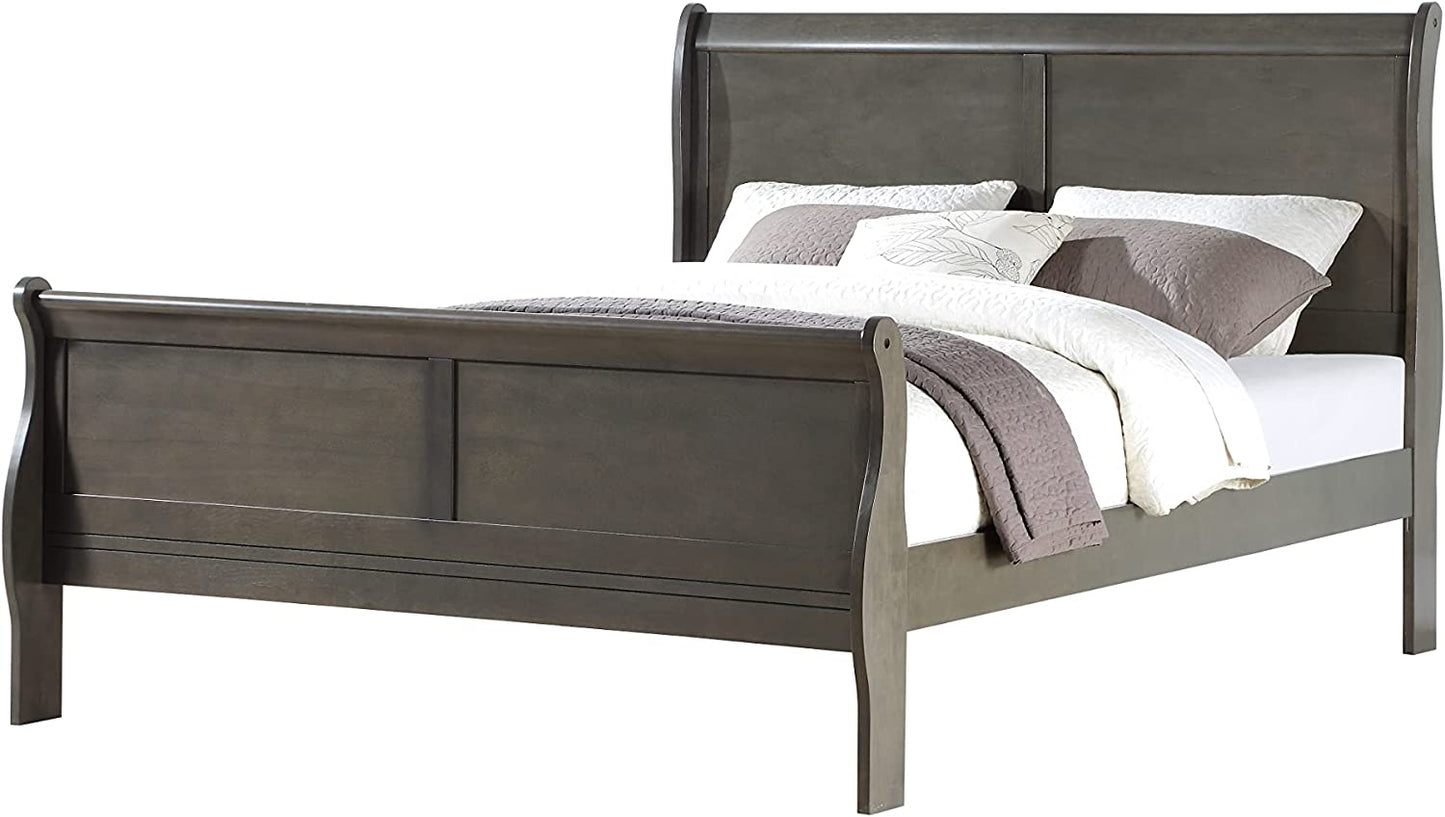 Acme 6-Piece Bedroom Set Bed, Dress, Chest, Mirror and 2 Nightstand