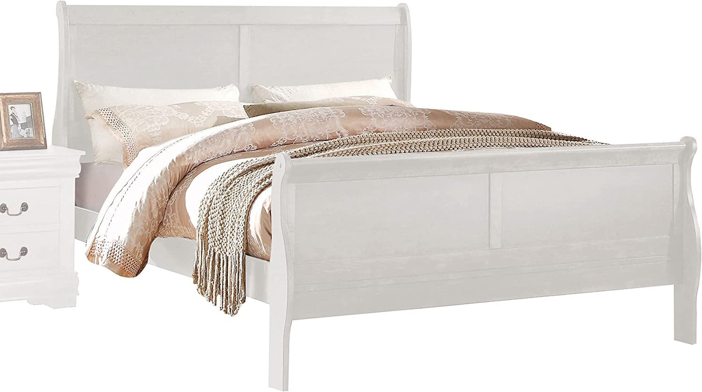 Acme 6-Piece Bedroom Set Bed, Dress, Chest, Mirror and 2 Nightstand