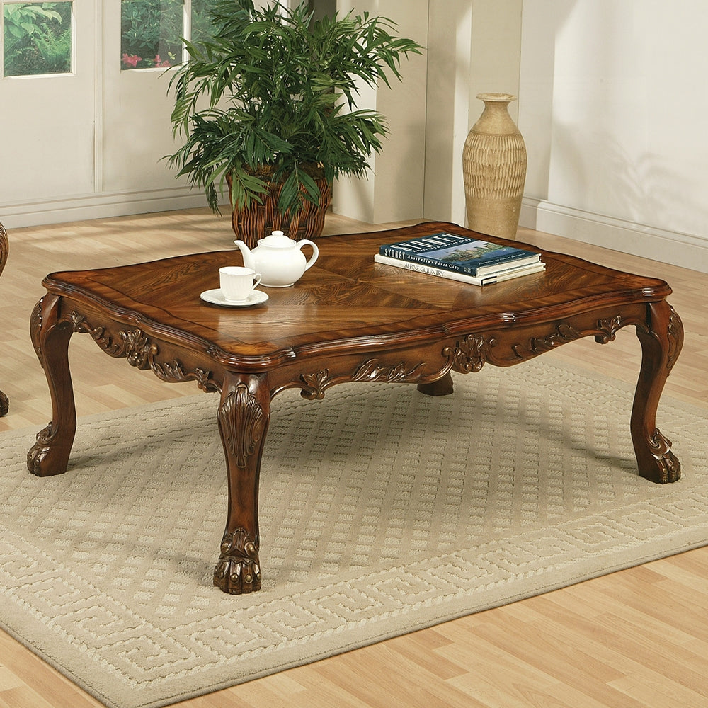 ACME Dresden 4PC Living Room Set, Including Sofa, Loveseat, Chair and Coffee Table