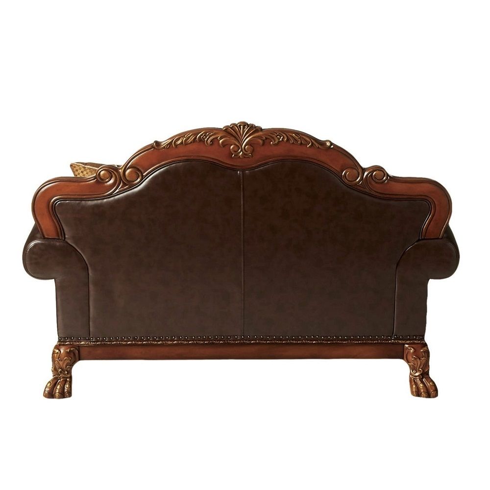 ACME Dresden 4PC Living Room Set, Including Sofa, Loveseat, Chair and Coffee Table
