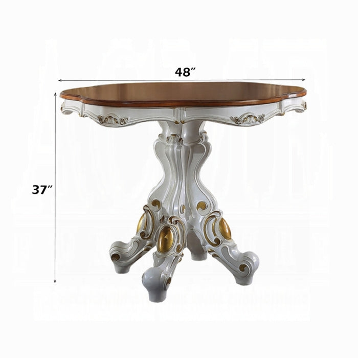 ACME Picardy 5ps Counter Height Dining Set