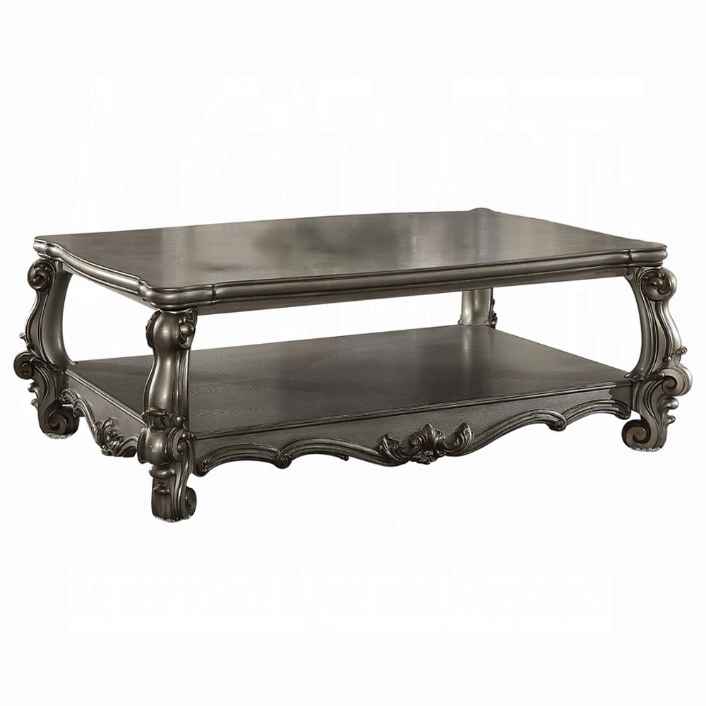 ACME Versailles Collection Luxury 4-Piece Living Room Set, Including Sofa, Loveseat, Chair and Coffee Table