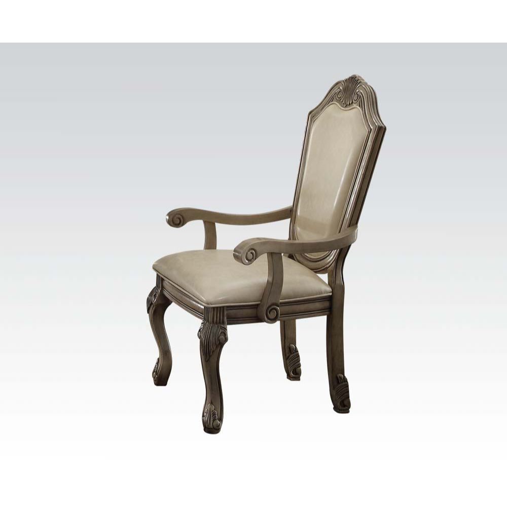 ACME Traditional 9-Piece Dining Room Set with Dining Extendable Table, 6 Side Chairs and 2 Arm Chairs, Set for 8 Persons