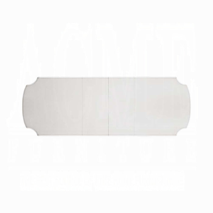 ACME Vendome 9PS Formal Dining Room Set Include 1 Dining Table, 6 Side Chairs and 2 Arm Chairs, 8-Person Solid Wood Extendable Dining Set