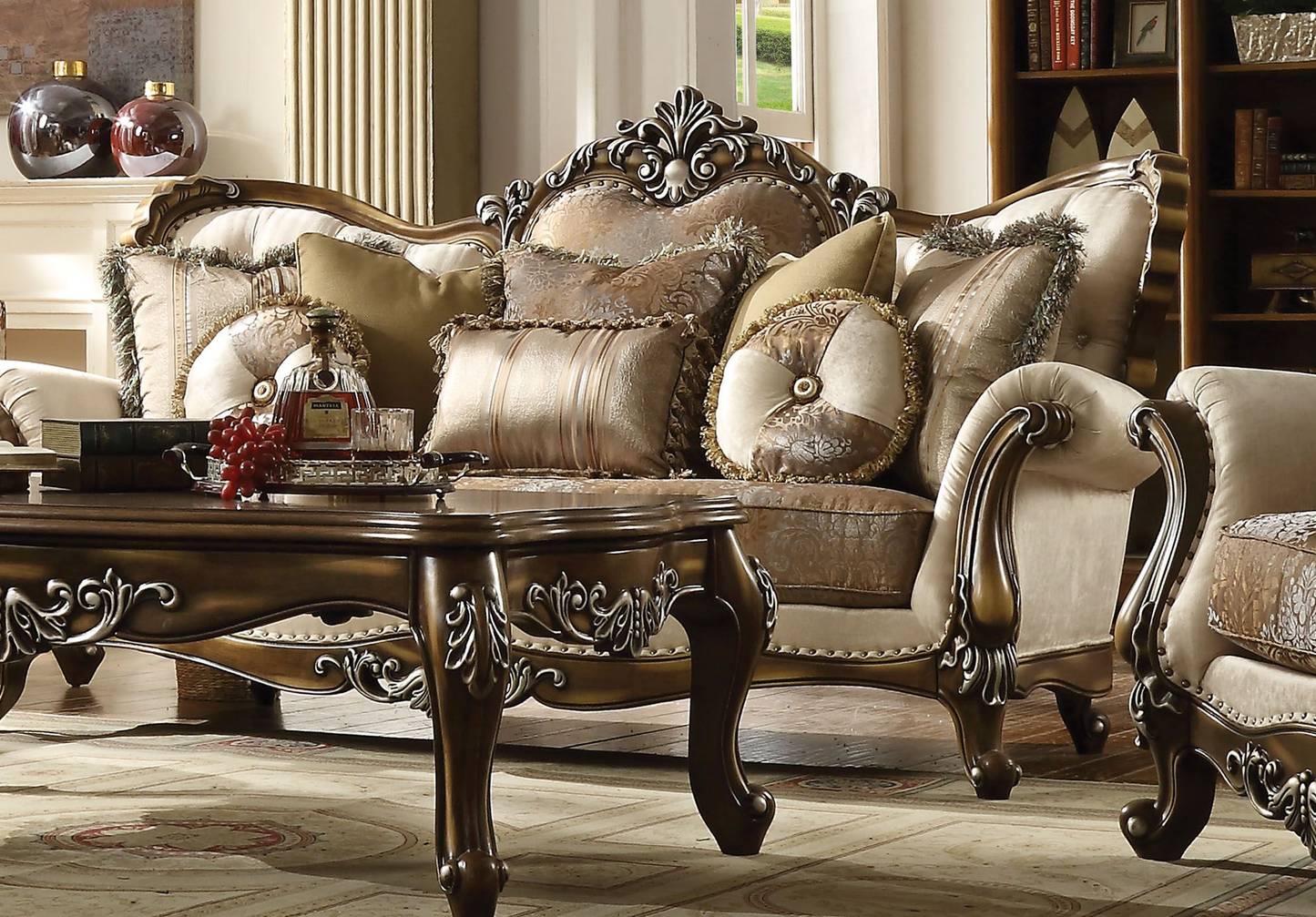ACME Latisha Collection Luxury 4-Piece Living Room Set